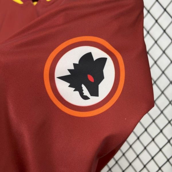 As Roma 1997/98 Home Retro Jersey - Image 3