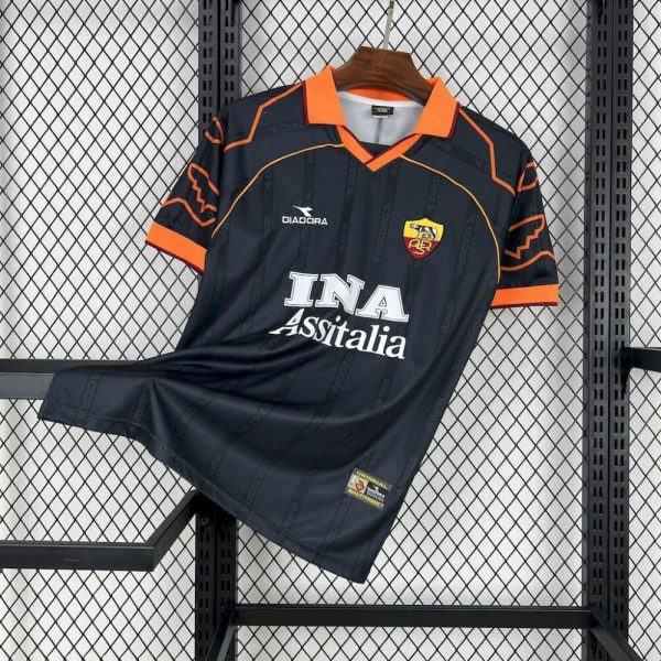 As Roma 1999/00 Away Retro Jersey