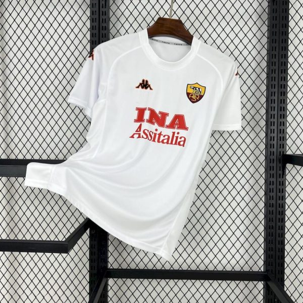 As Roma 2000/01 Away Retro Jersey