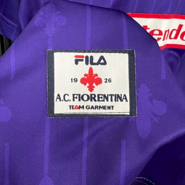 Fiorentina 1997/98 Home Retro Jersey - Image 6