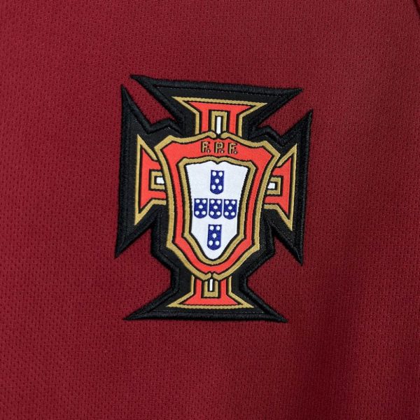 Portugal 2006 Home Retro Jersey - Image 4