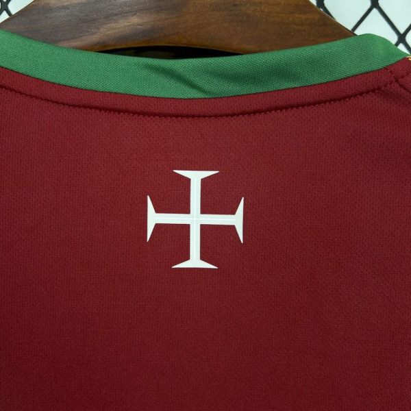 Portugal 2006 Home Retro Jersey - Image 7