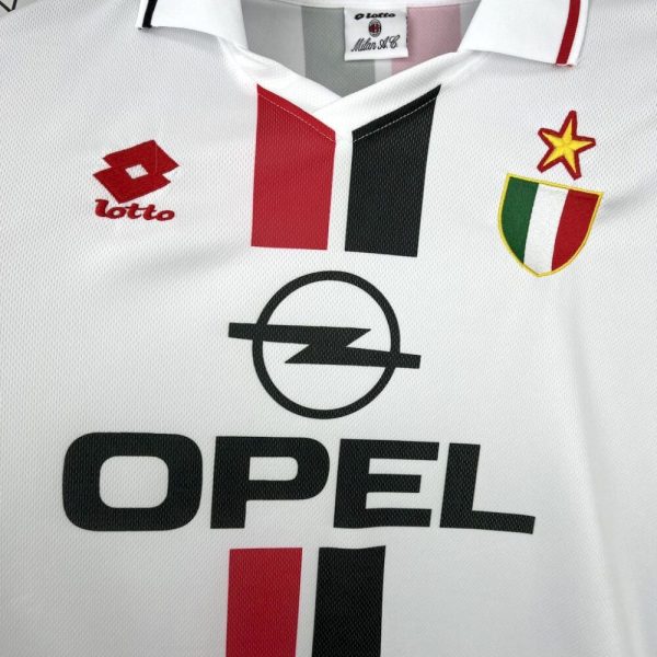 Ac Milan 1995/97 Away Retro Jersey - Image 4