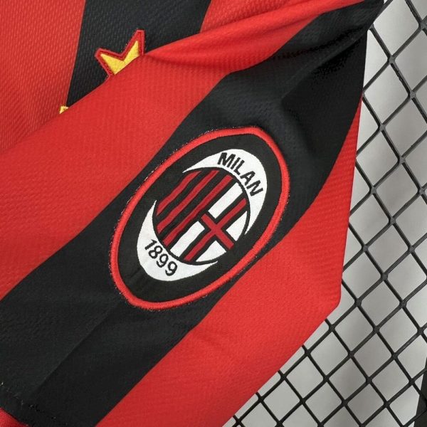 Ac Milan 1996/97 Home Retro Jersey - Image 3