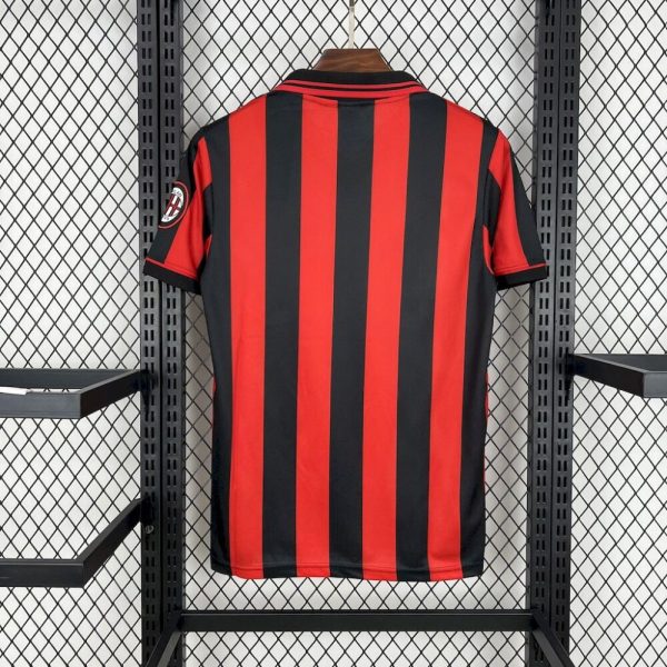 Ac Milan 1996/97 Home Retro Jersey - Image 2