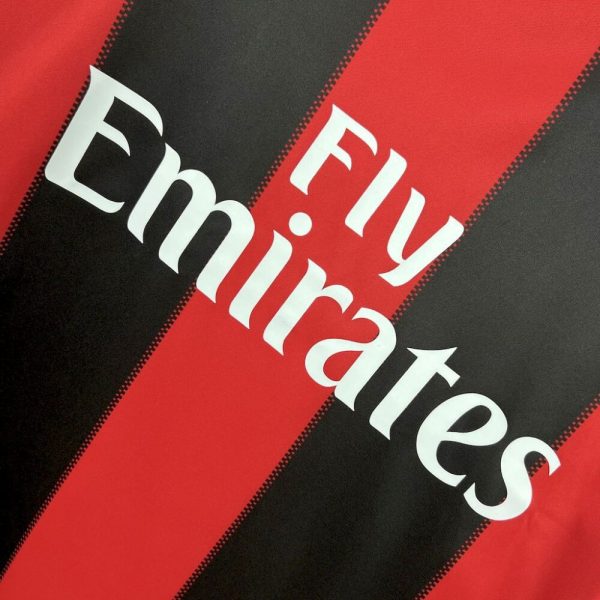 Ac Milan 2010/11 Home Retro Jersey - Image 4