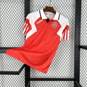 Denmark 1992 Home Retro Jersey