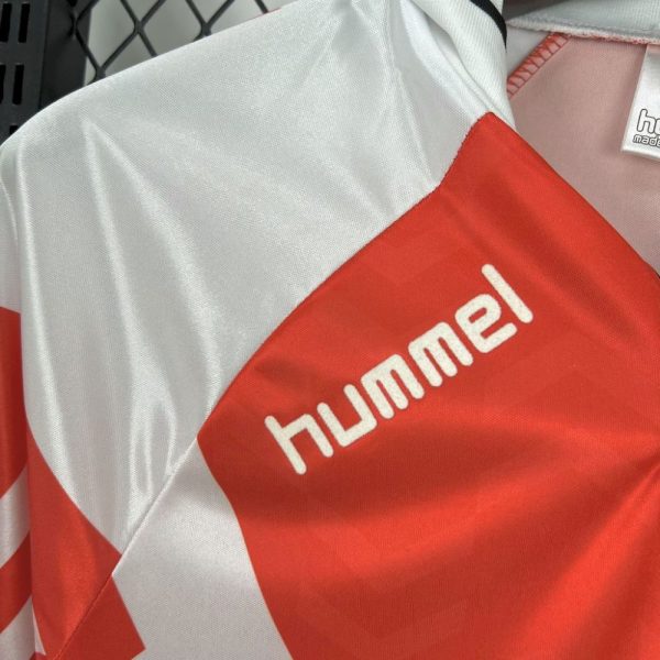 Denmark 1992 Home Retro Jersey - Image 5