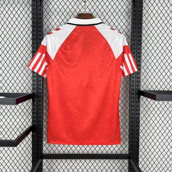 Denmark 1992 Home Retro Jersey - Image 2