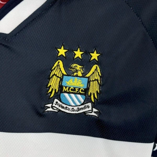 Manchester City 1997/98 Away Retro Jersey - Image 7