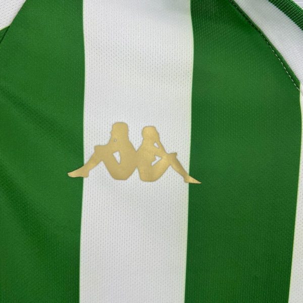 Real Betis 2011/12 King’S Cup Gold Retro Jersey - Image 9