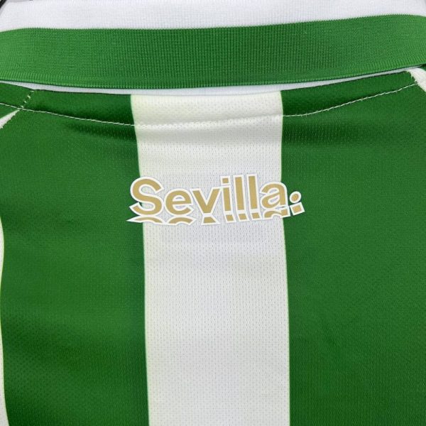 Real Betis 2011/12 King’S Cup Gold Retro Jersey - Image 4