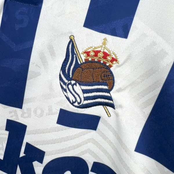 Real Sociedad 1994/95 Home Retro Jersey - Image 6
