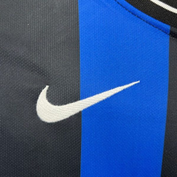 Inter Milan 2009/10 Home Long Sleeves Retro Jersey - Image 6
