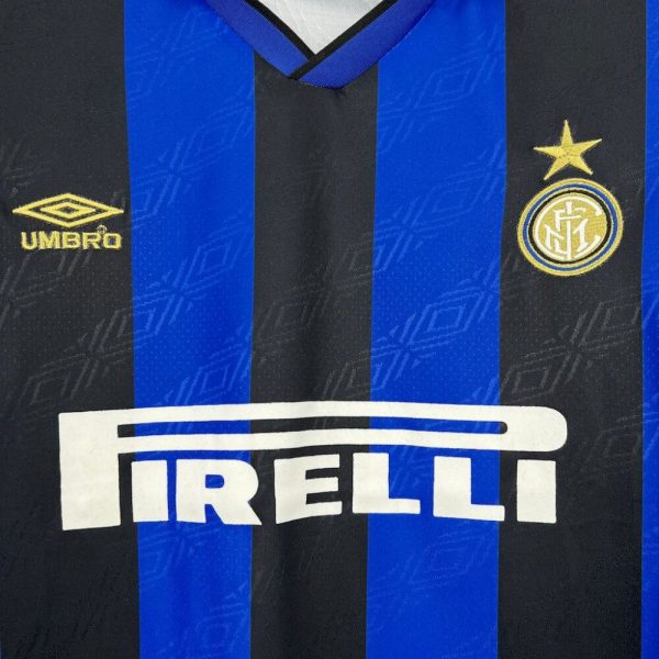 Inter Milan 1995/96 Home Retro Jersey - Image 3