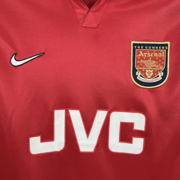 Arsenal 1998/99 Home Retro Jersey - Image 3