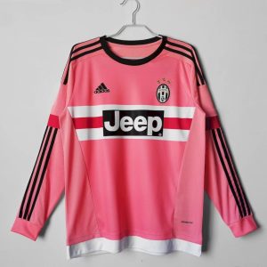 Juventus 2015/16 Away Long Sleeves Retro Jersey