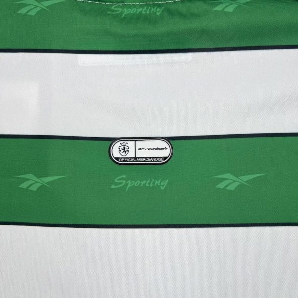 Sporting Cp 2000/01 Home Retro Jersey - Image 4