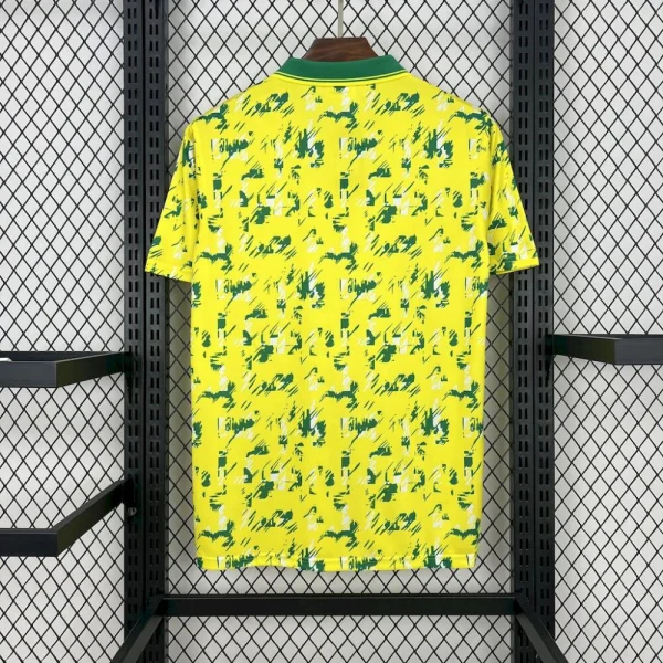 Norwich City Fc 1992/94 Home Retro Jersey - Image 2