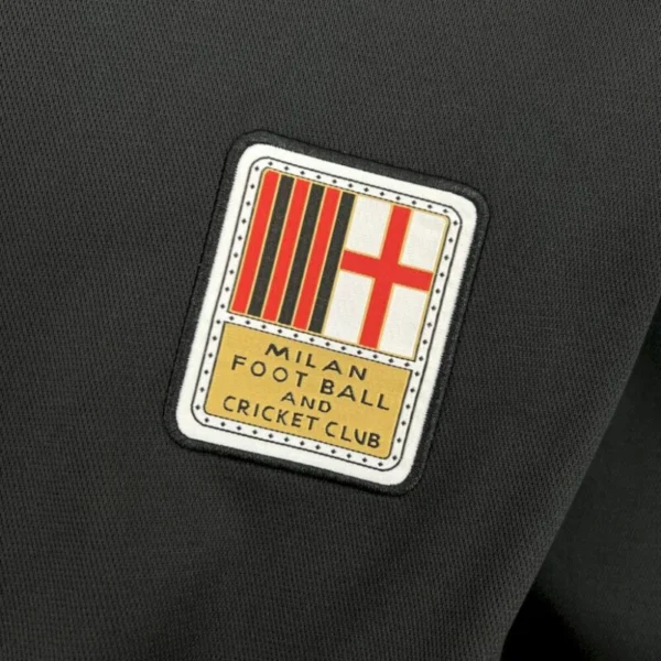 Ac Milan 2024/25 125Th Black Goalkeeper Long Sleeves Retro Jersey - Image 6
