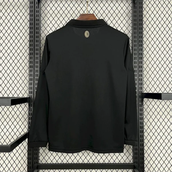 Ac Milan 2024/25 125Th Black Goalkeeper Long Sleeves Retro Jersey - Image 2