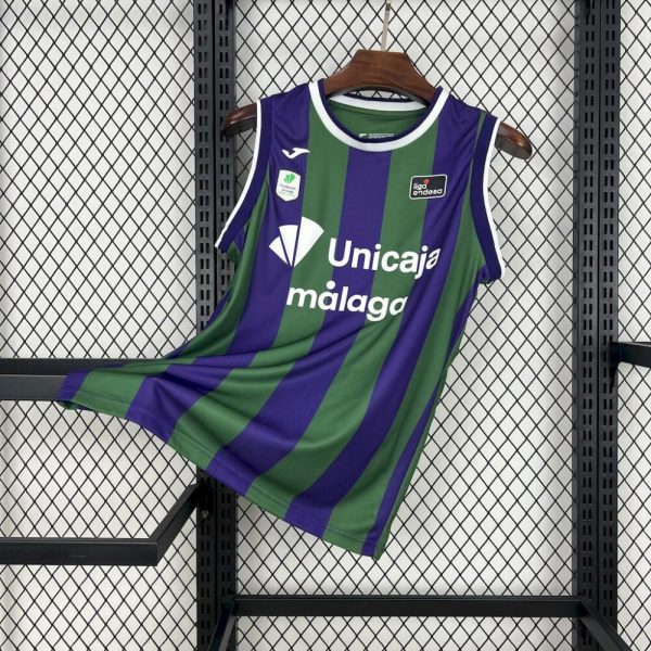 Malaga Baloncesto 2024/25 Home Basketball Jersey