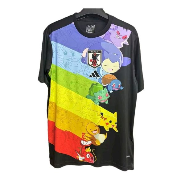 Japan 2024/25 Pokemon Journeys Black Jersey