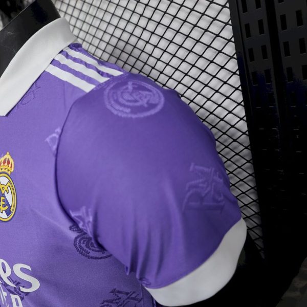 Real Madrid  2025/26 Light Purple Special Edition Jersey Player Version - Image 4