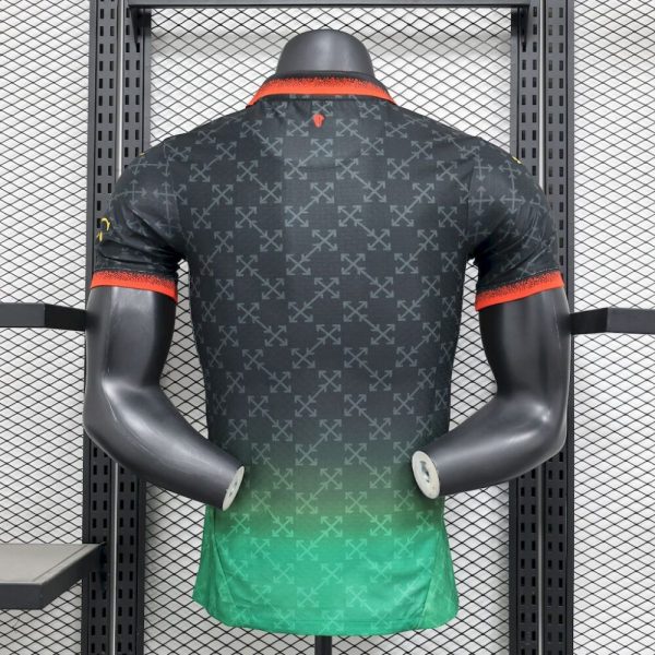 Ac Milan 2025/26 Co-Branded Black Edition Jersey Player Version - Image 2