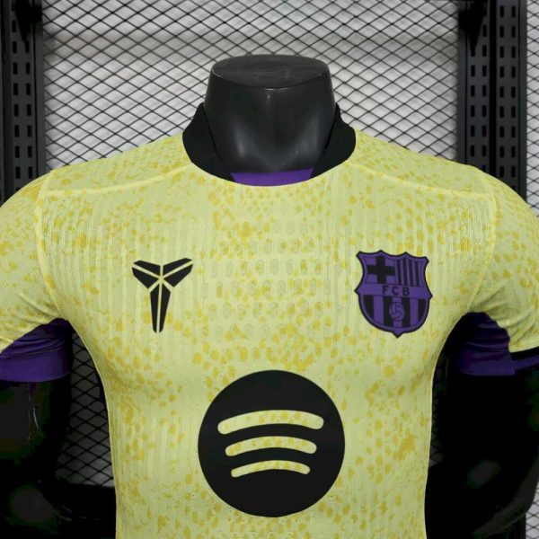 Barcelona 2025/26 Away Mamba Series Kobe Bryant Joint Edition Jersey Player Version - Image 7