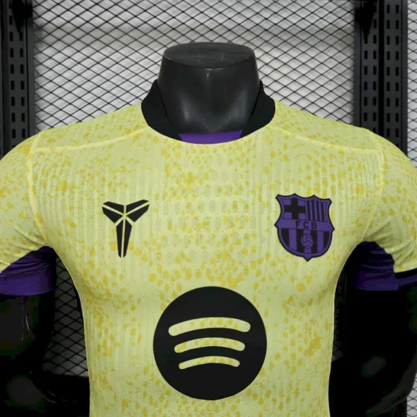 Barcelona 2025/26 Away Mamba Series Kobe Bryant Joint Edition Jersey Player Version - Image 7