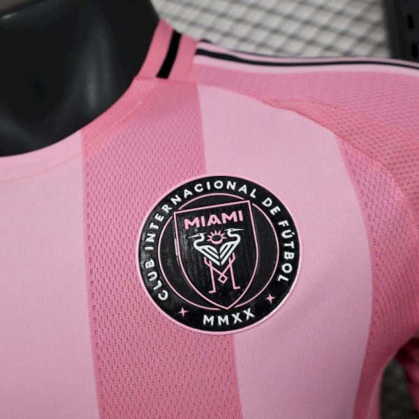 Inter Miami 2025/26 Home Jersey Player Version - Image 3