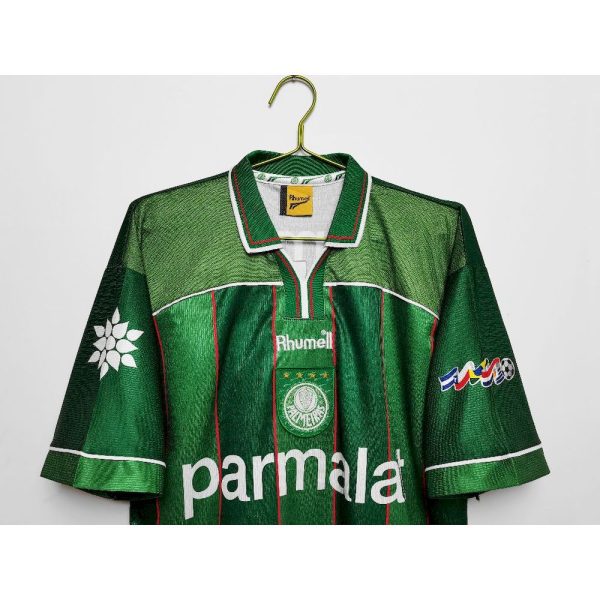 Palmeiras 1999 Libertador Cup Champipn Retro Jersey - Image 9