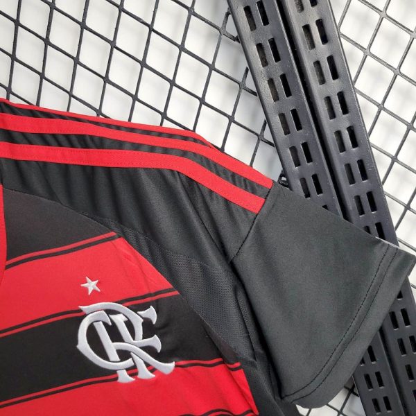 Flamengo 2025/26 Home Kids Kit - Image 3