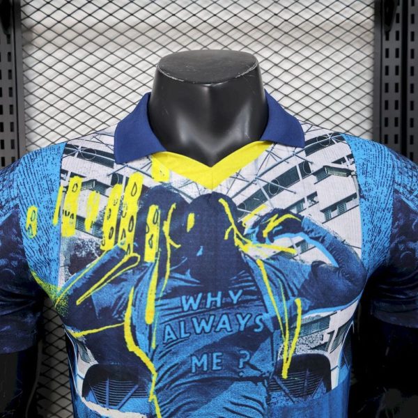 Manchester City 2025/26 Blue Special Edition Jersey Player Version - Image 7