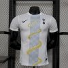 Tottenham Hotspur 2025/26 White Gold Snake Edition Jersey Player Version