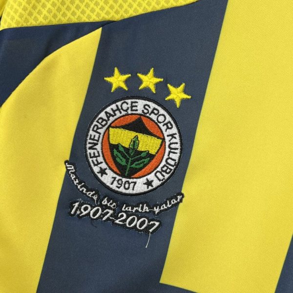 Fenerbahce 2007/08 Home Retro Jersey - Image 11