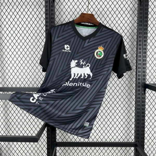 Racing De Santander 2024/25 Black Goalkeeper Jersey