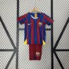 Retro Barcelona 2005/06 Home Kids Kit