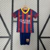 Retro Barcelona 2013/14 Home Kids Kit