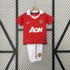 Retro Manchester United 2010/11 Home Kids Kit