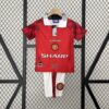 Retro Manchester United 1996/97 Home Kids Kit