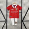 Retro Manchester United 1999/00 Home Kids Kit