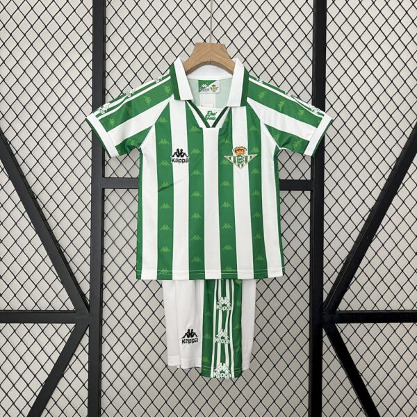 Benfica  1995/97 Home Kids Retro Jersey And Shorts