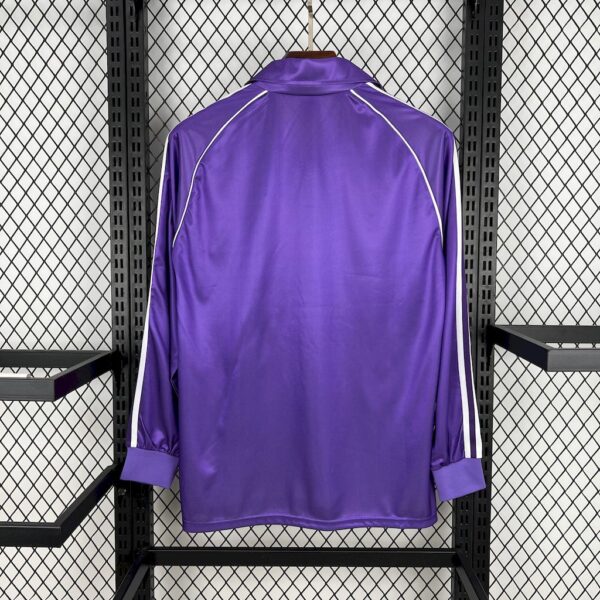 Real Madrid 1984/85 Third Long Sleeves Retro Jersey - Image 2