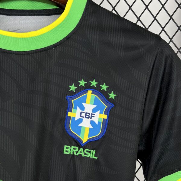 Brazil 2025/26 Dove Edition Black Jersey - Image 5