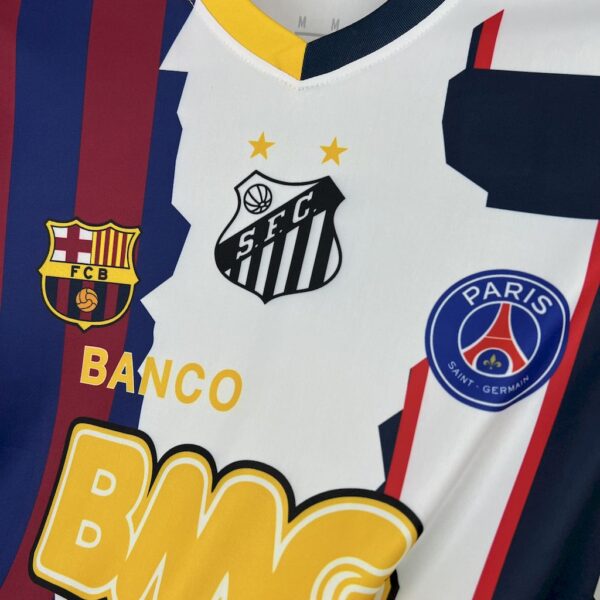 Neymar Da Silva Santos J¨²Nior 2025/26 All Club Mix Jersey - Image 6