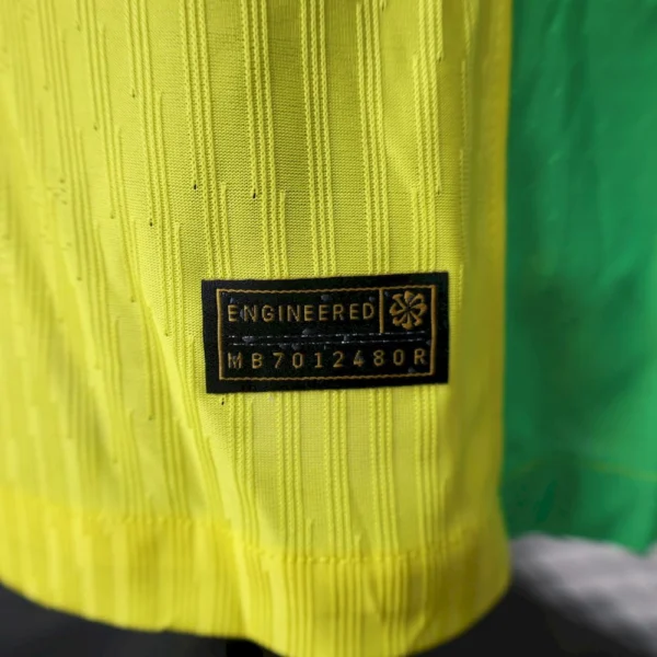 Brazil 2025/26 Home Long Sleeves Jersey Player Version - Image 4