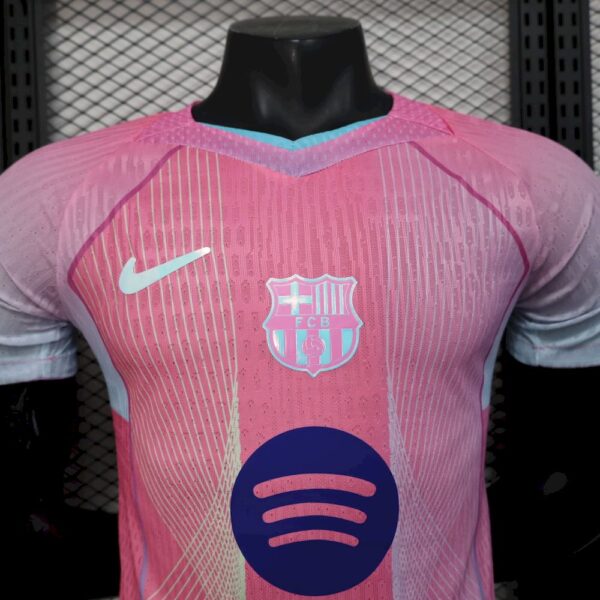 Barcelona 2025/26 Season Pink Special Edition Jersey Player Version - Image 5