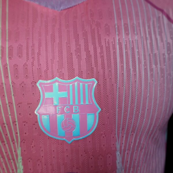 Barcelona 2025/26 Season Pink Special Edition Jersey Player Version - Image 4